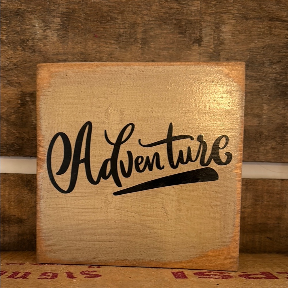 Adventure Wooden Wall Art